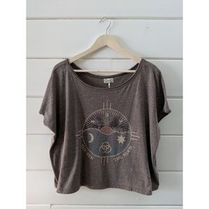 Sun and Moon Cropped Tshirt